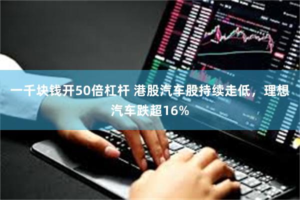 一千块钱开50倍杠杆 港股汽车股持续走低，理想汽车跌超16%