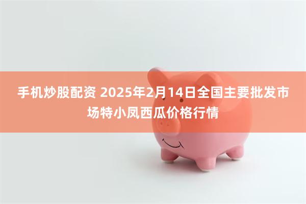 手机炒股配资 2025年2月14日全国主要批发市场特小凤西瓜价格行情